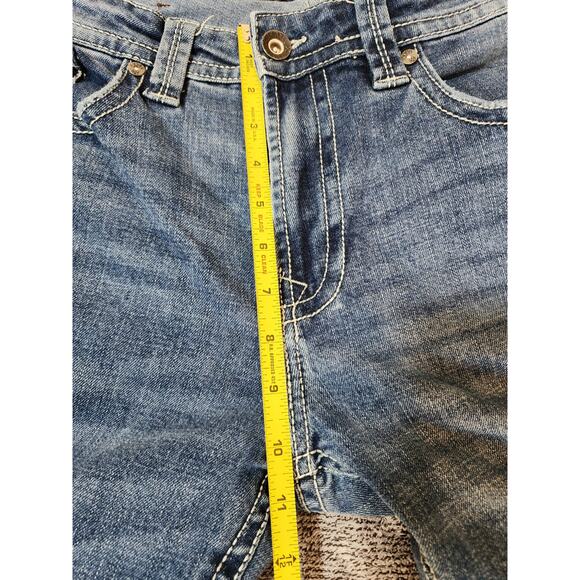 TK AXLE Men's Blue Denim Jeans Slim Boot Fit 34x32 - Picture 7 of 7